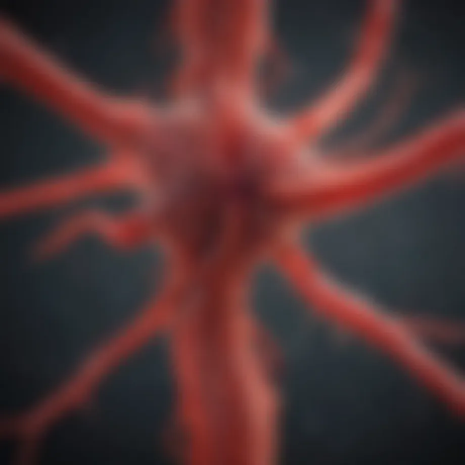 Visual representation of chronic inflammation pathways