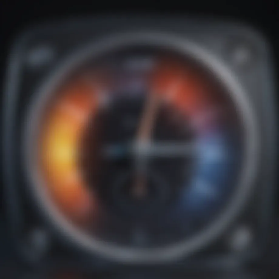 Detailed illustration of the COPD breathlessness scale
