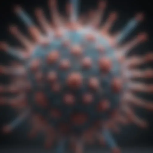 Visualization of Epstein-Barr Virus structure