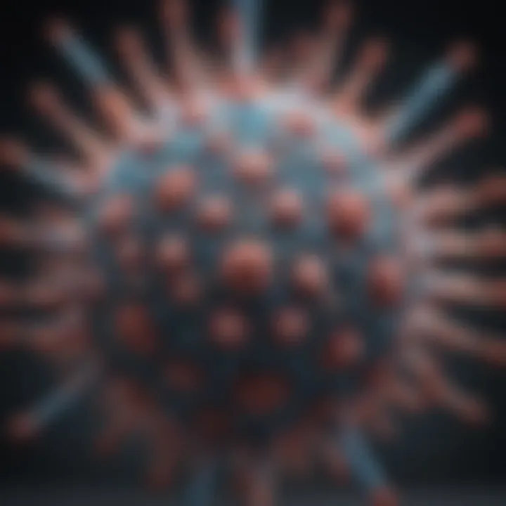 Visualization of Epstein-Barr Virus structure