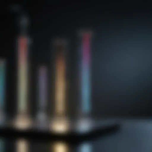 Spectrum of light used in laboratory experiments