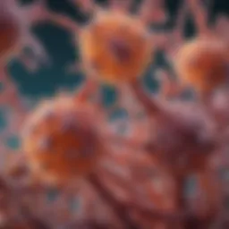 Microscopic view of Mycobacterium intracellulare colonies