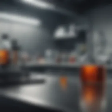 Laboratory Setting for Oxidized LDL Testing Laboratory setting with oxidized LDL testing