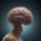 Visual representation of the brain's response to trauma