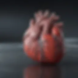 Illustration of heart rhythm monitoring to detect pre-Afib symptoms