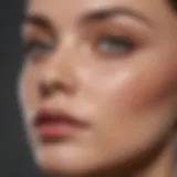 Close-up of Sen Skin Silk Foundation texture showing its smooth consistency