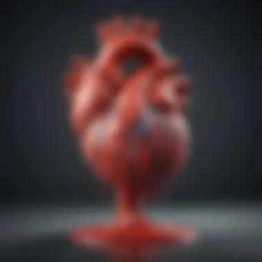 Effects on Blood Circulation Graph showing the effects of short term heart failure on blood circulation