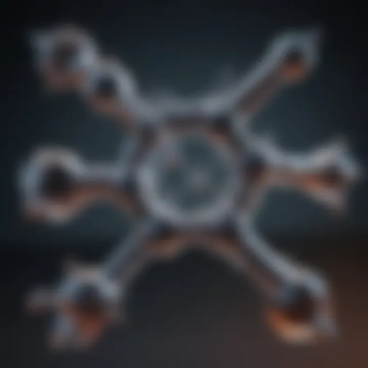 Illustration of the chemical structure of common stab reagents