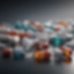 Illustration depicting various medication reactions