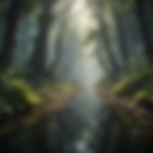 A dramatic illustration of climate change effects on diverse ecosystems