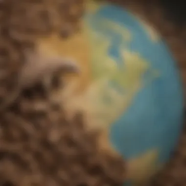 Geographical Distribution of Pangolins Map highlighting the geographical distribution of pangolin species across continents