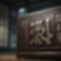 Visual representation of kanji characters