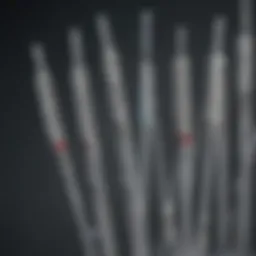 Detailed view of UTM swab components highlighting their structure and materials.